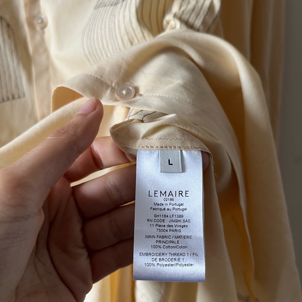 Lemaire x Philippe Weisbecker Relaxed Shirt - Large - Picture 11 of 16